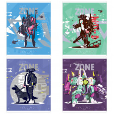 Тетрадь 48л., А5, клетка ArtSpace Стиль. Robots, эконом