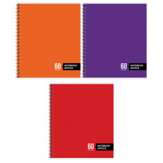 Тетрадь 60л., А5, клетка на гребне ArtSpace Моноколор. Офис