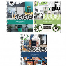 Тетрадь 96л., А5, клетка на гребне ArtSpace Офис. Workspace design
