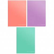 Тетрадь 80л., А4, клетка ArtSpace Моноколор. Pale color