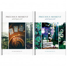 Тетрадь 80л., А4, клетка на гребне ArtSpace Стиль. Precious moments