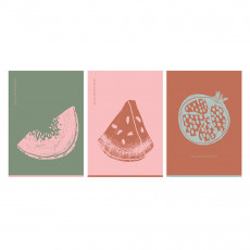 Тетрадь 48л., А4, клетка BG Juicy fruits, soft-touch ламинация Тетрадь 48л., А4, клетка BG Juicy fruits, soft-touch ламинация