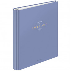 Тетрадь на кольцах А5, 120л., 7БЦ, ArtSpace Моноколор. Awesome style, глянцевая ламинация