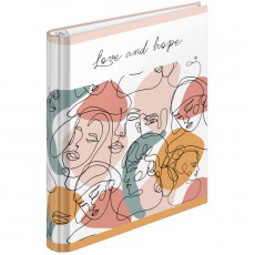 Тетрадь на кольцах А5, 120л., 7БЦ, ArtSpace Стиль. Love and hope, глянцевая ламинация