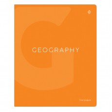 Тетрадь предметная 48л. Greenwich Line Color theory - География, пантонная печать, матовая ламинация, выборочный УФ-лак, 70г/м2