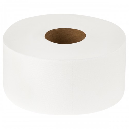 Бумага туалетная OfficeClean Premium, 2-слойная, мини-рулон, 150м/рул., мягкая, тиснение, белая