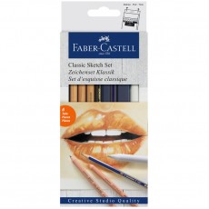 Набор художественных изделий Faber-Castell Classic Sketch, 6 предметов, картон. упаковка