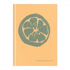 Записная книжка А5 64л. BG Juicy fruits, soft-touch ламинация, блок-еженедельник