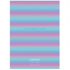 Записная книжка А5 80л. BG Diffraction, матовая ламинация, блок в точку Записная книжка А5 80л. BG Diffraction, матовая ламинация, блок в точку