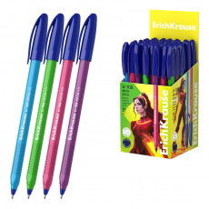 Ручка шариковая ErichKrause® U-108 Neon Stick 1.0, Ultra Glide Technology, цвет чернил синий (в коро