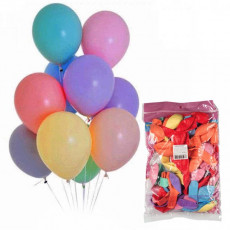 Набор шаров воздушных "deVENTE. Macaroon" 25 см, пастельные цвета ассорти, 25 шт в пластиковом пакет