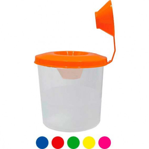 Стакан-непроливайка "deVENTE" 7 см диаметр, 7 см высота, индивидуальная маркировка, с пробкой, прикр