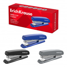 Степлер №24/6 ErichKrause Speed Clip Classic до 25 листов, ассорти (в коробке по 1 шт.) Степлер №24/6 ErichKrause Speed Clip Classic до 25 листов, ассорти (в коробке по 1 шт.)