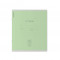 Тетрадь школьная ученическая ErichKrause Классика зеленая, 12 листов, частая косая линейка (в плёнке