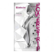 Удлинитель без заземления B230 10 А, 1.5 м, без заземления DEFENDER