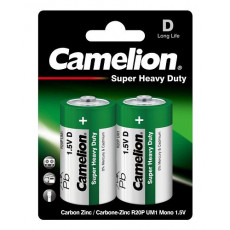 Camelion R20 BL-2 (R20P-BP2G, батарейка,1.5В)